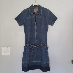 Vintage 90s Denim Dress